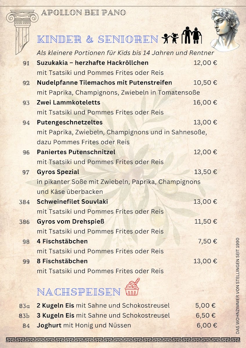 Menu Restaurant Apollon Bei Pano-3
