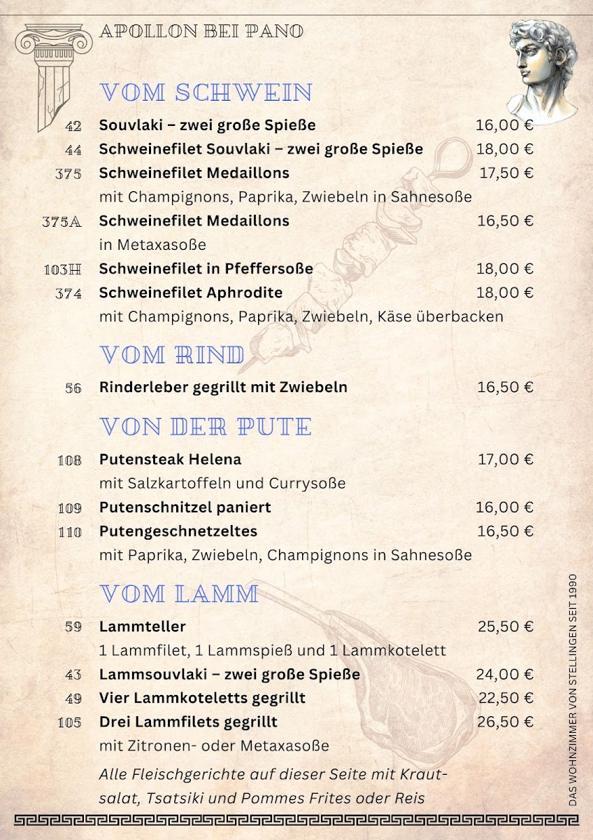 Menu Restaurant Apollon Bei Pano-4