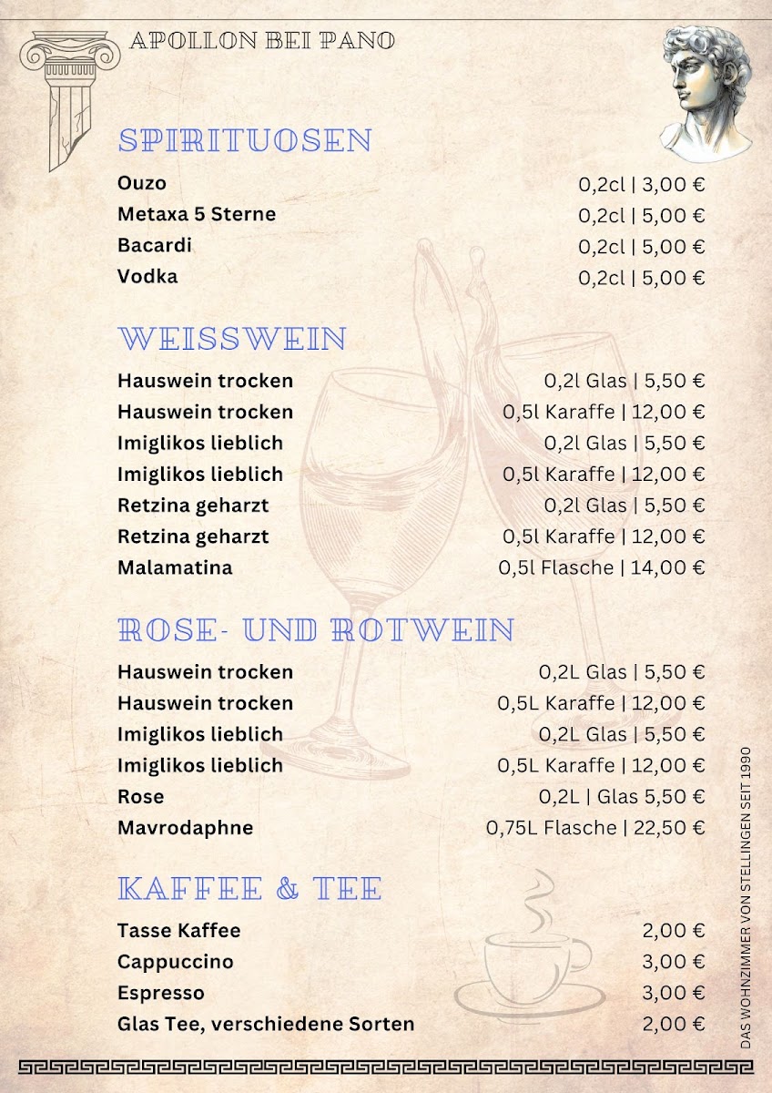 Menu Restaurant Apollon Bei Pano-5