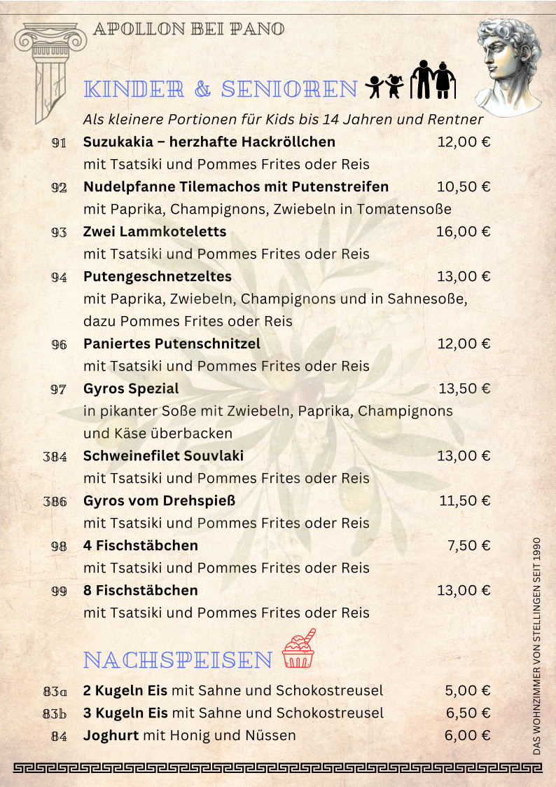 Menu Restaurant Apollon Bei Pano-6